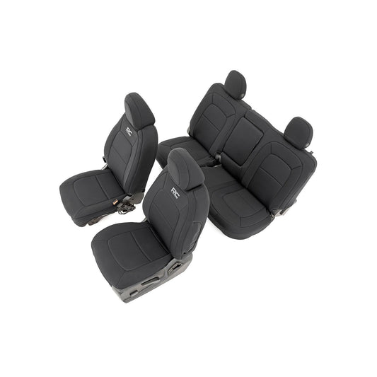 ROUGH COUNTRY Seat Covers | Front Bucket  | Rear Bench | Chevy/GMC Canyon/Colorado (15-22) | 91051