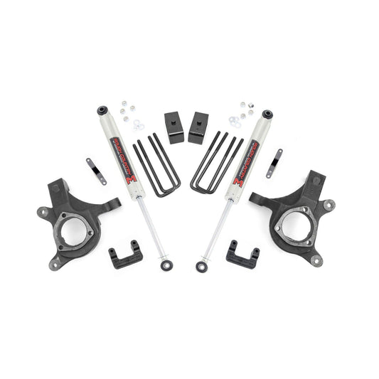 ROUGH COUNTRY 5 Inch Lift Kit | M1 | Chevy Silverado & GMC Sierra 1500 2WD (2007-2013) | 10840