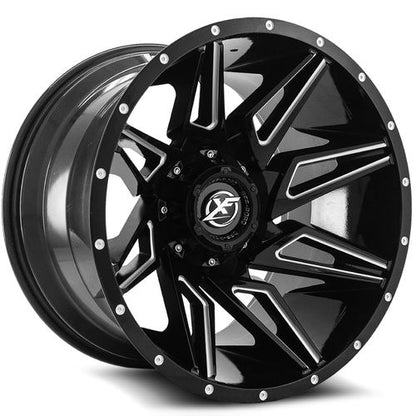 XF Off-Road XF-218 Gloss Black Milled