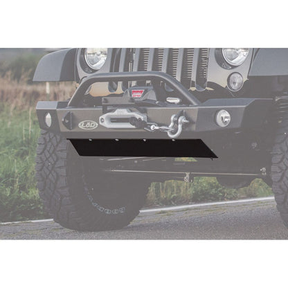 LOD 07-18 WRANGLER MID WIDTH/FULL WIDTH/CRAWLER, BOLT ON SKID PLATE BLACK POWDER JSP0741