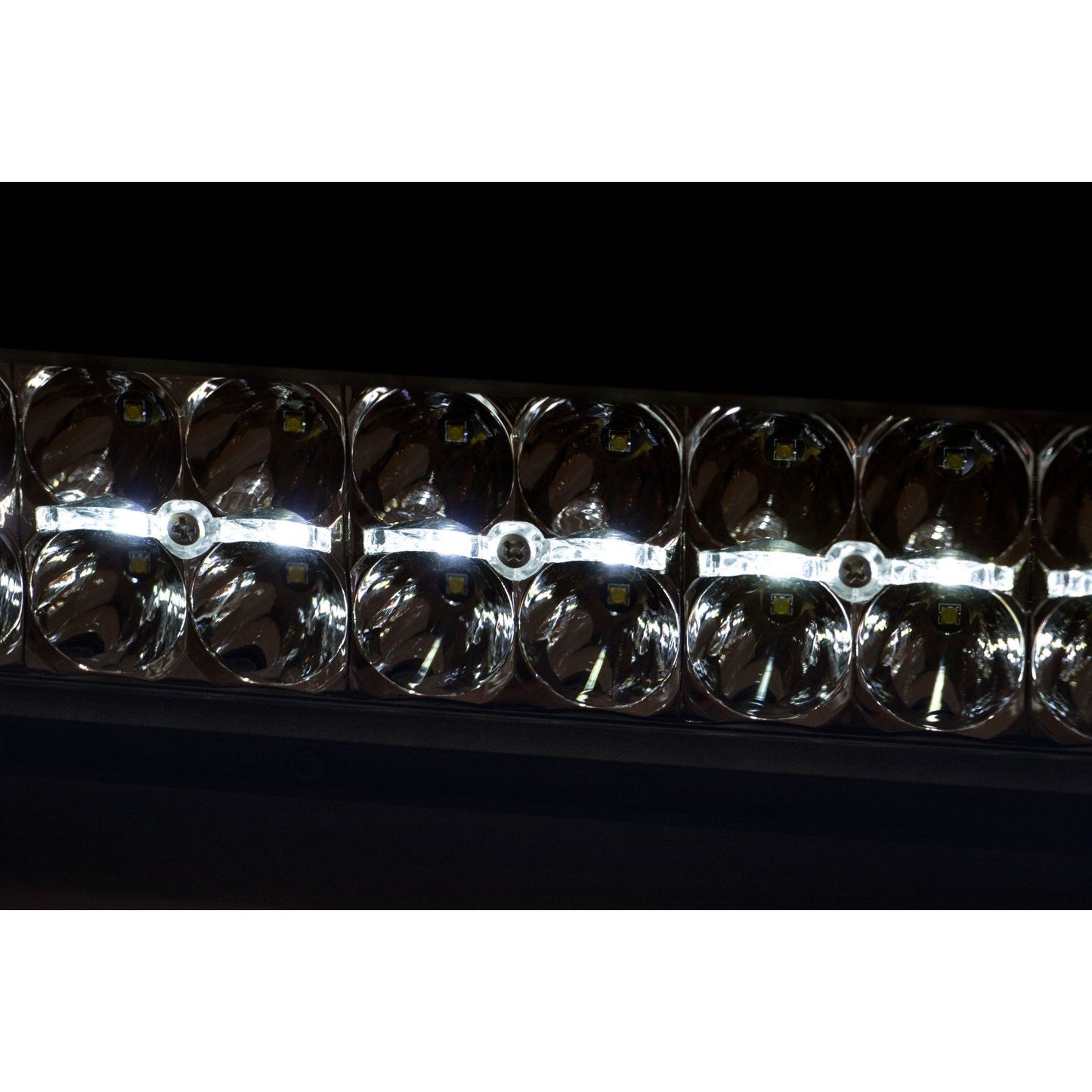 ROUGH COUNTRY 20 Inch Chrome Series LED Light Bar | Dual Row | Cool White DRL | 70920D
