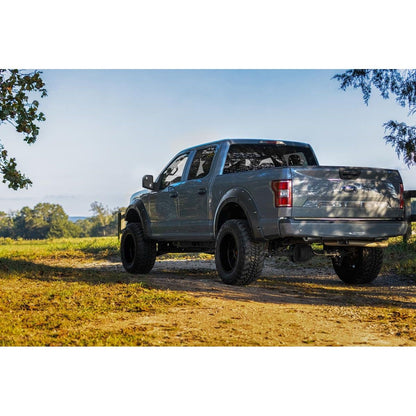 ROUGH COUNTRY Fender Flares | Defender | UX Ingot Silver Metallic | Ford F-150 (15-20) | A-F11811-UX