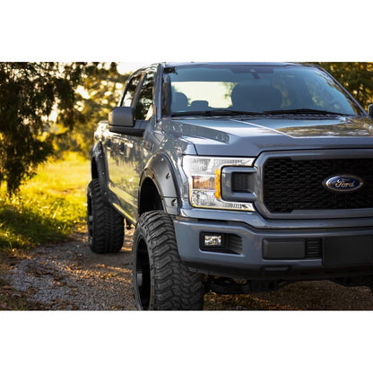 Rough Country UX | Ingot Silver Metallic Fender Flares I A-F11811-UX