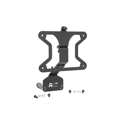 ROUGH COUNTRY License Plate Relocation Bracket | Jeep Wrangler JL (18-25)/Wrangler Unlimited (18-25)  | 10534