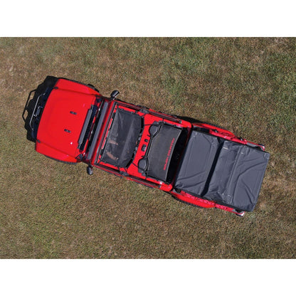 ROUGH COUNTRY Mesh Bikini Top Plus | Black | Jeep Gladiator JT 4WD (2020-2024) | 85118