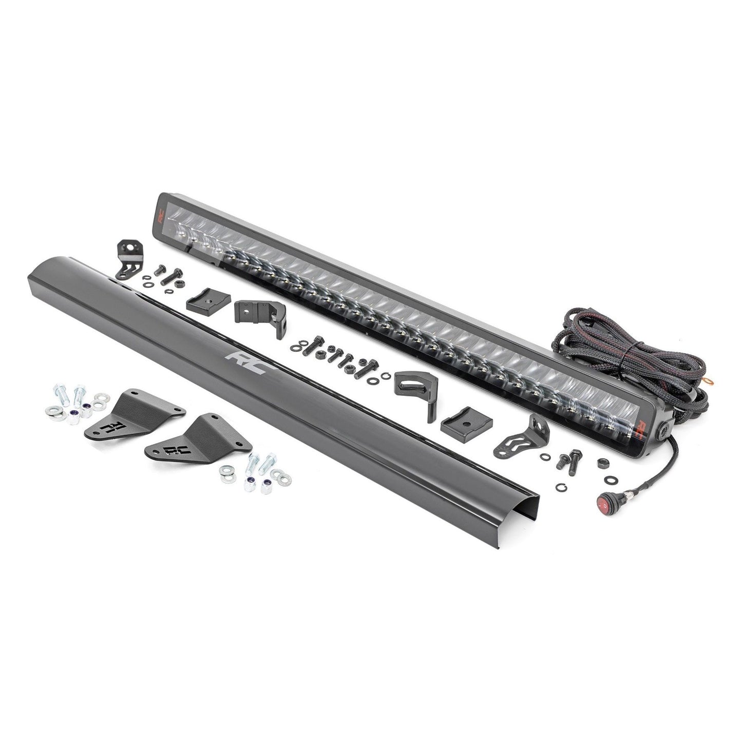 ROUGH COUNTRY LED Light Kit | Bumper Mount | 30" Spectrum Dual Row | Toyota 4Runner (14-20) | 80786