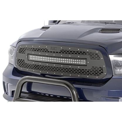 ROUGH COUNTRY 30 Inch Black Series LED Light Bar | Curved | Dual Row | 72930BL