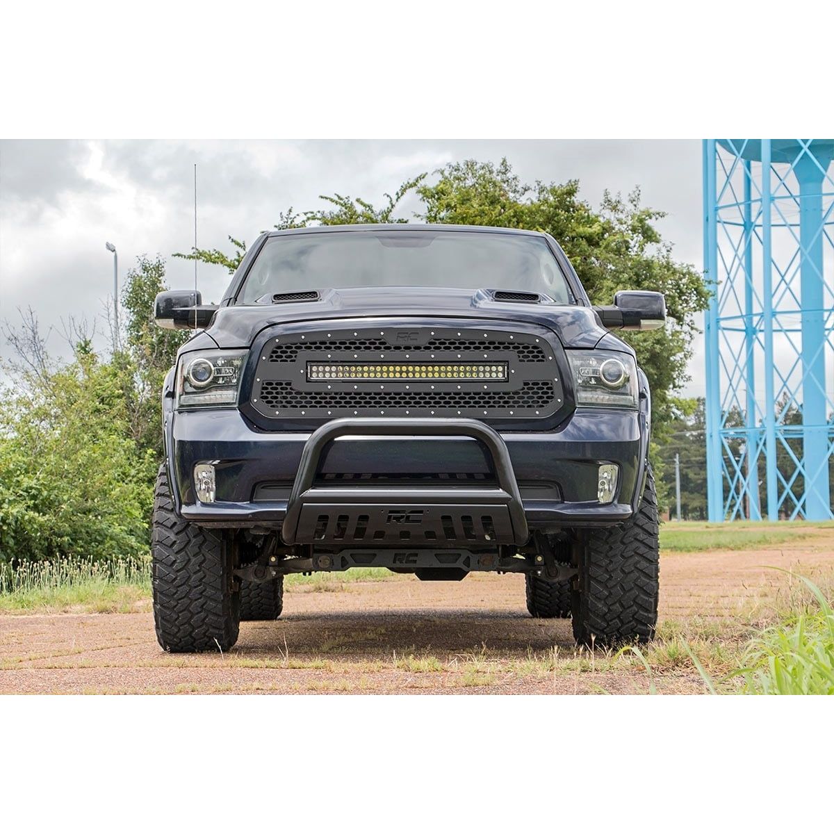 ROUGH COUNTRY 30 Inch Black Series LED Light Bar | Curved | Dual Row | 72930BL