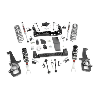 Rough Country M1 Shocks & Rear Variable Rate Coils 6 Inch Lift Kit I 33240