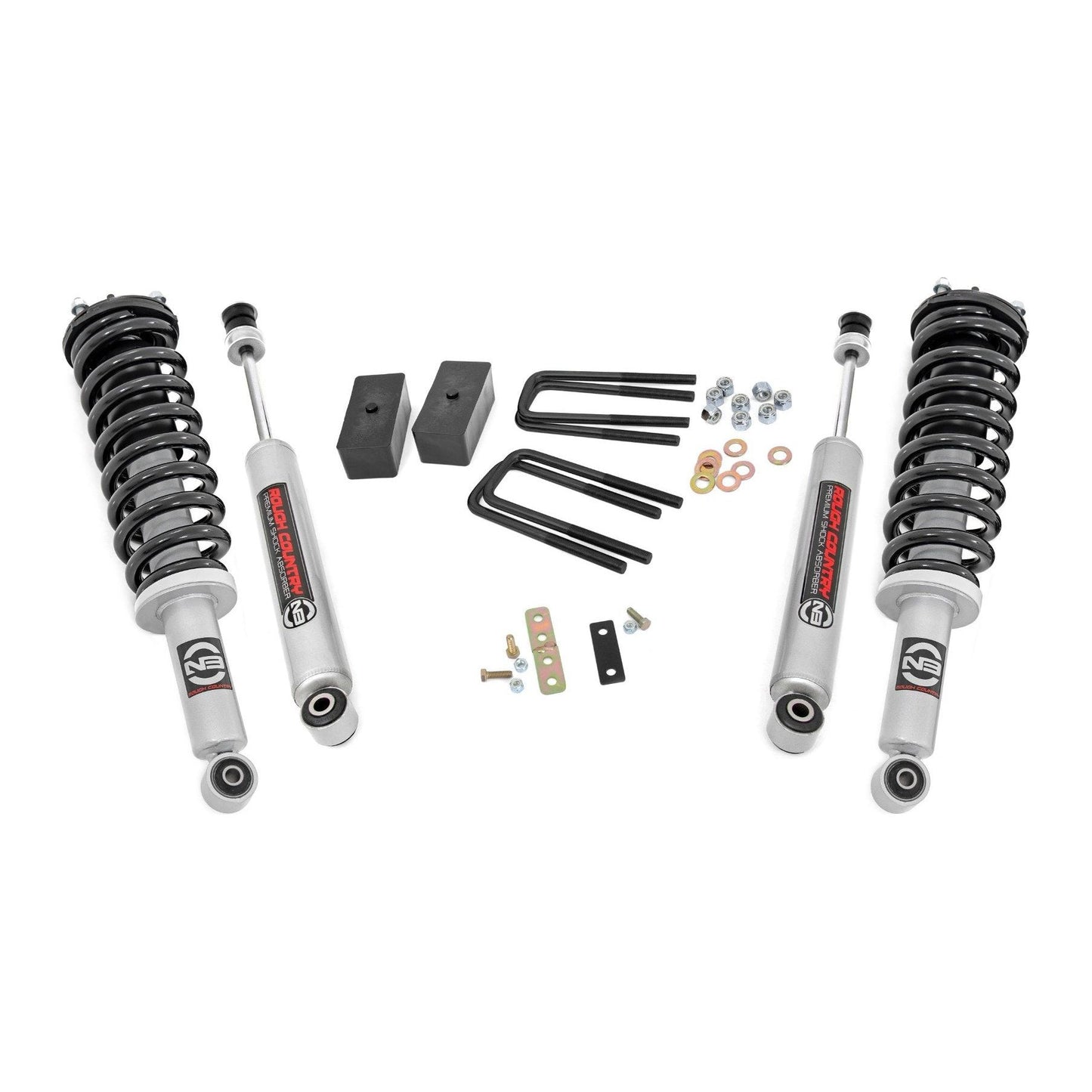 Rough Country N3 Struts w/N3 Rear Shocks 2.5 Inch Lift Kit I 75031