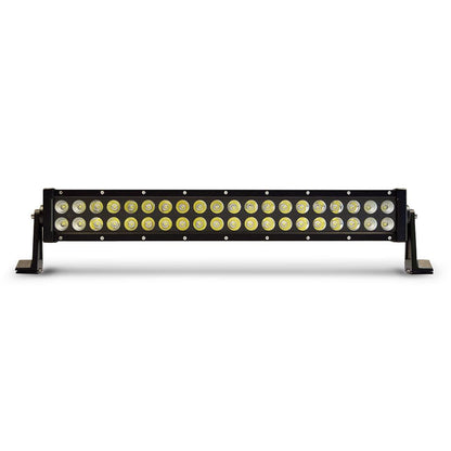 DV8 OFF-ROAD | Dual Row LED Light Bar with Black Bezel | BR50E300W3W + LBJL-10