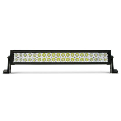 DV8 Off-Road Dual Row LED Light Bar with Chrome Bezel 20 Inch C3| B20CE120W3W