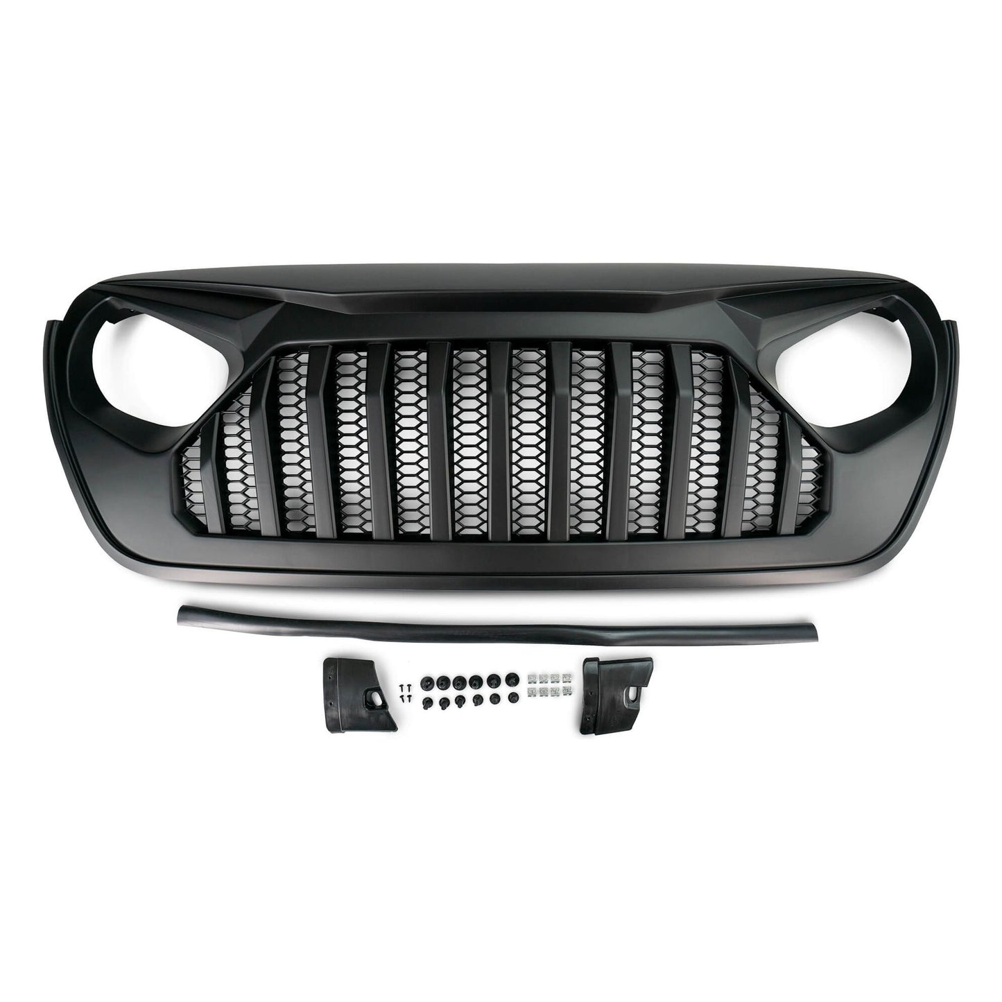 DV8 Off-Road 2018-2024 Jeep JL & 2020-2024 JT Replacement Grille | Black C3| GRJL-01