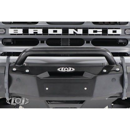 LOD 21-C BRONCO BLACK OPS FRONT BUMPER BULL BAR BLACK POWDER COATED AFG2103