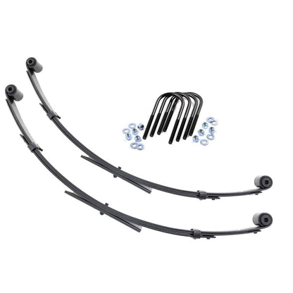 ROUGH COUNTRY Front Leaf Springs | 2.5" Lift | Pair | Jeep Wrangler YJ 4WD (1987-1995) | 8009Kit