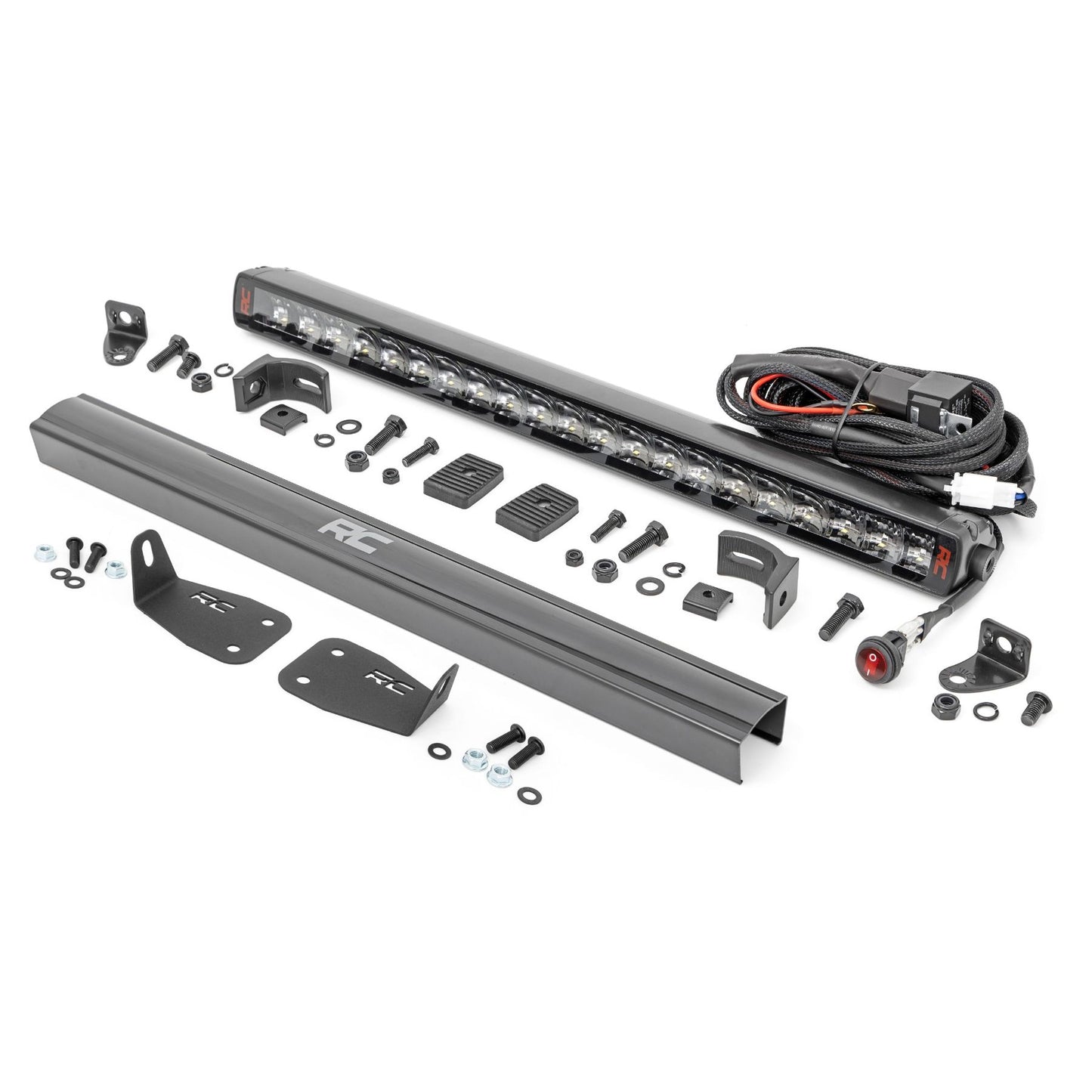 ROUGH COUNTRY LED Light Kit | Bumper Mount | 20" Spectrum Single Row | Ford Bronco Sport (21-25) | 82036