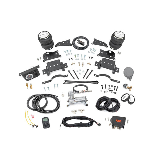 ROUGH COUNTRY Air Spring Kit w/compressor | Wireless Controller | 4 Inch Lift Kit | Ram 2500 (14-26) | 10033WC