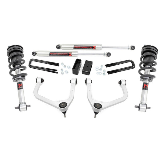 ROUGH COUNTRY 3.5 Inch Lift Kit | M1 Struts/M1 | GMC Sierra 1500 2WD/4WD (2019-2025 & Classic) | 22640
