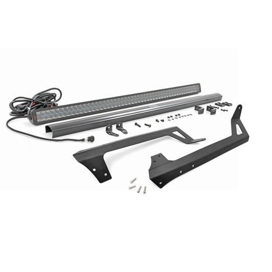 ROUGH COUNTRY LED Light Kit | Windshield | 50" Spectrum Dual Row | Jeep Wrangler JK/Wrangler Unlimited (07-18) | 80504