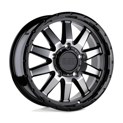 Black Rhino Hard Alloys EXCURSION GLOSS BLACK W/ MIRROR FACE