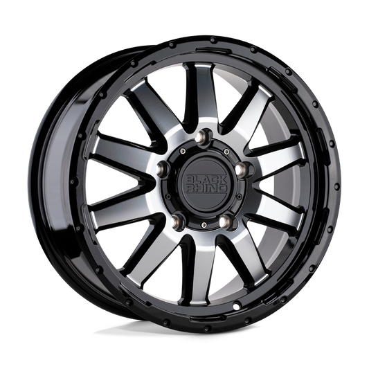 Black Rhino Hard Alloys EXCURSION GLOSS BLACK W/ MIRROR FACE