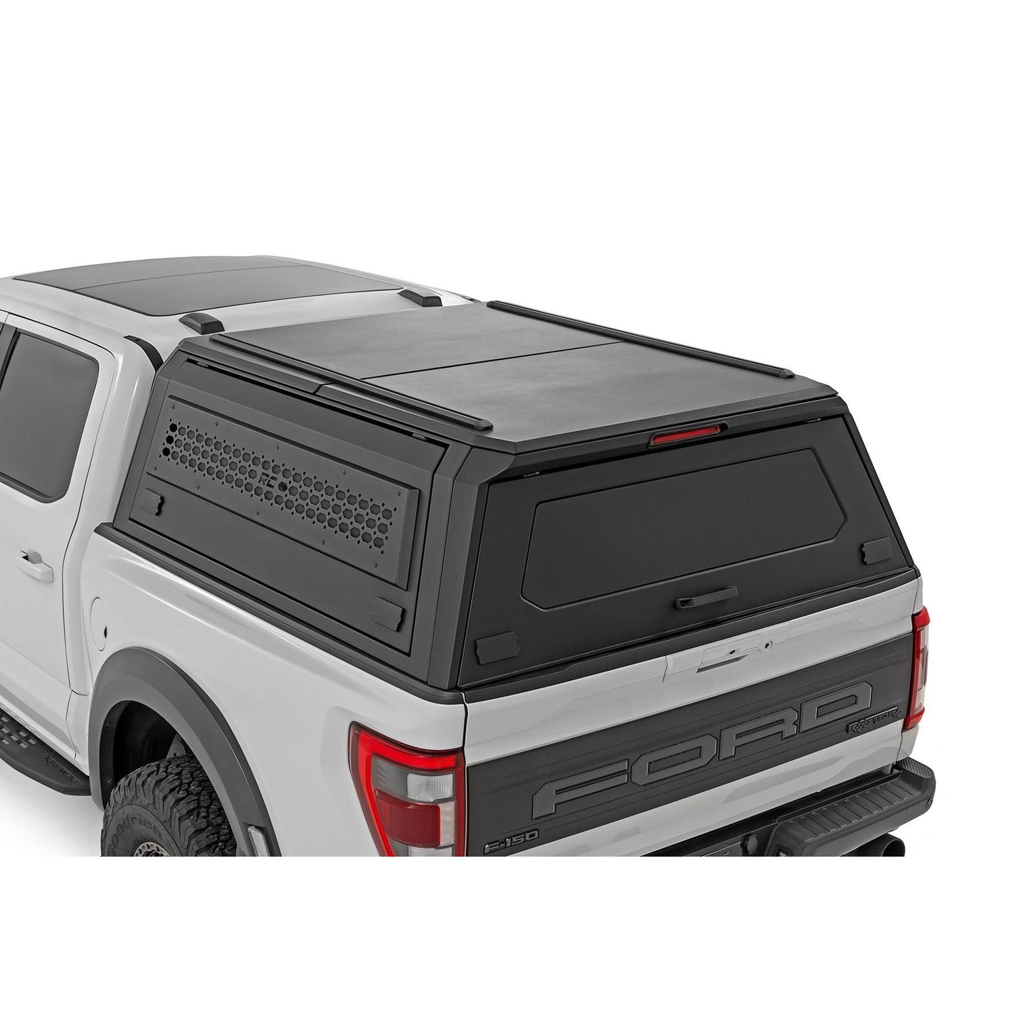 ROUGH COUNTRY Truck Bed Cap | Modular | 5'7" Bed | Ford F-150 2WD/4WD (2021-2025) | 73400