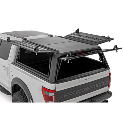 ROUGH COUNTRY Truck Bed Cap | Modular | 5'7" Bed | Ford F-150 2WD/4WD (2021-2025) | 73400