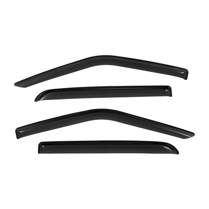 ROUGH COUNTRY Side Window Deflectors | Tape On Rain Guard | Ford F-150 (17-24) F-250 (15-24) | 931524