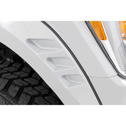 Rough Country A3 | Space White Fender Flares I F-F320210A-A3