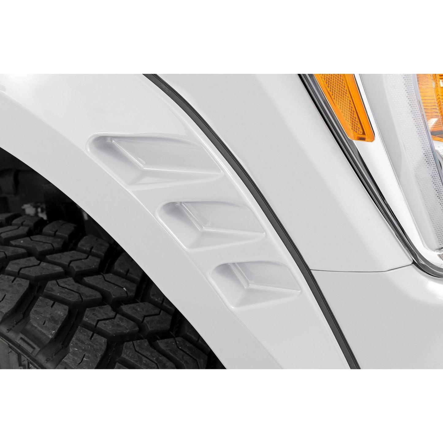 Rough Country YZ | Oxford White Fender Flares I F-F320210A-YZ