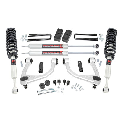 Rough Country M1 Monotube Shocks 3.5 Inch Lift Kit I 76840
