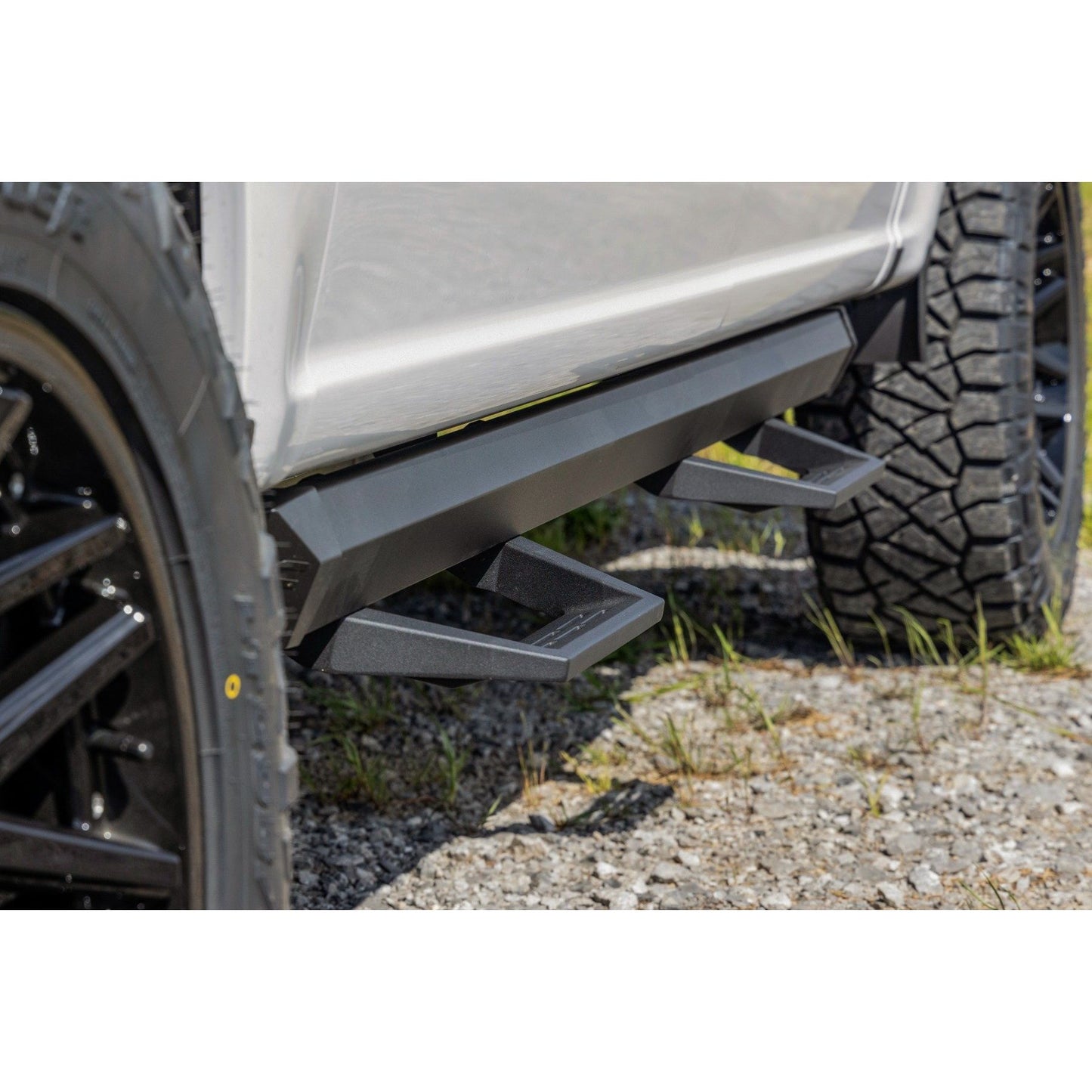 ROUGH COUNTRY SRL2 Adjustable Aluminum Steps | Ford Ranger 2WD/4WD (2019-2025) | 51131