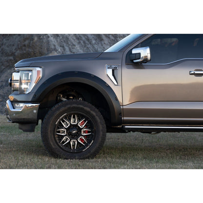 Rough Country UM | Agate Black Pocket Fender Flares I F-F20911B-UM