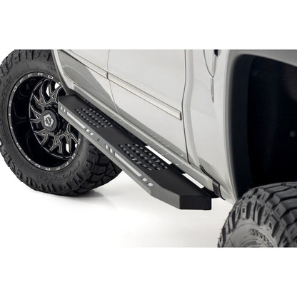 ROUGH COUNTRY AC2 Running Boards | Amber/White | Crew Cab | Chevy/GMC 1500 (2007-2018) | 57003