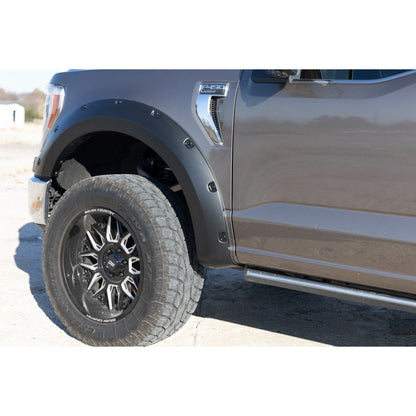 Rough Country UM | Agate Black Pocket Fender Flares I F-F20911B-UM