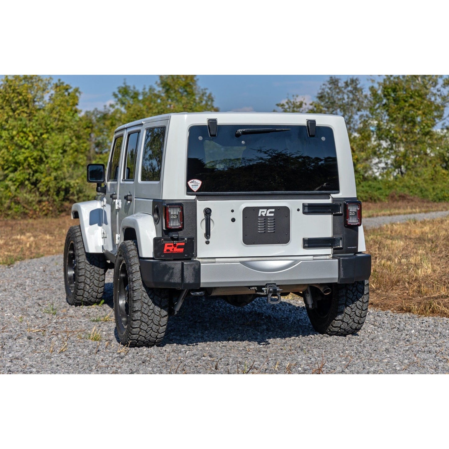 ROUGH COUNTRY Trail Cladding | Tailgate Protector | Jeep Wrangler JK/Wrangler Unlimited (07-18) | TC73260