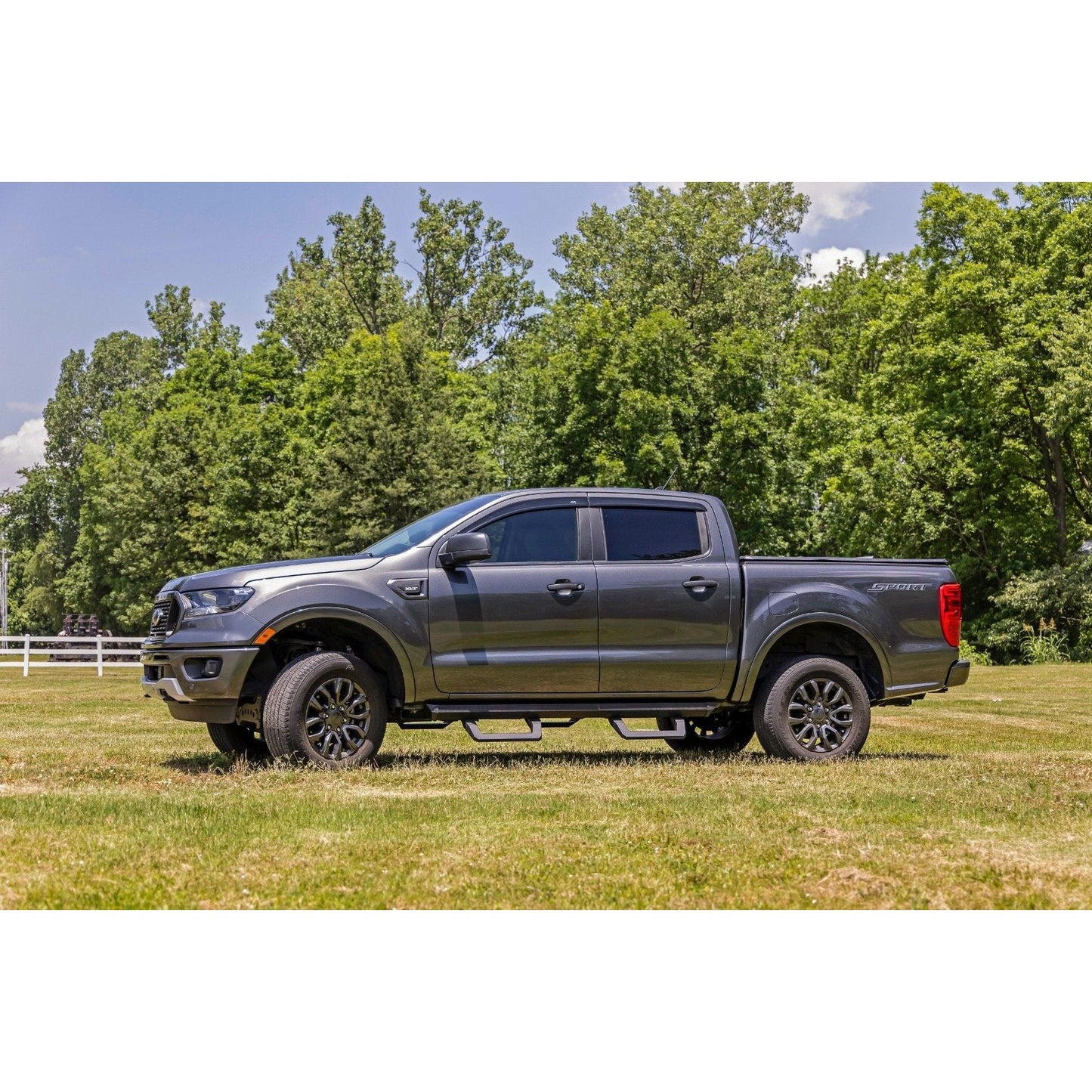 Rough Country SRX2 Adjustable Aluminum Steps I 51089