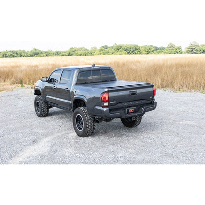 Rough Country 5' Bed Hard Tri-Fold Flip Up Bed Cover I 49420500