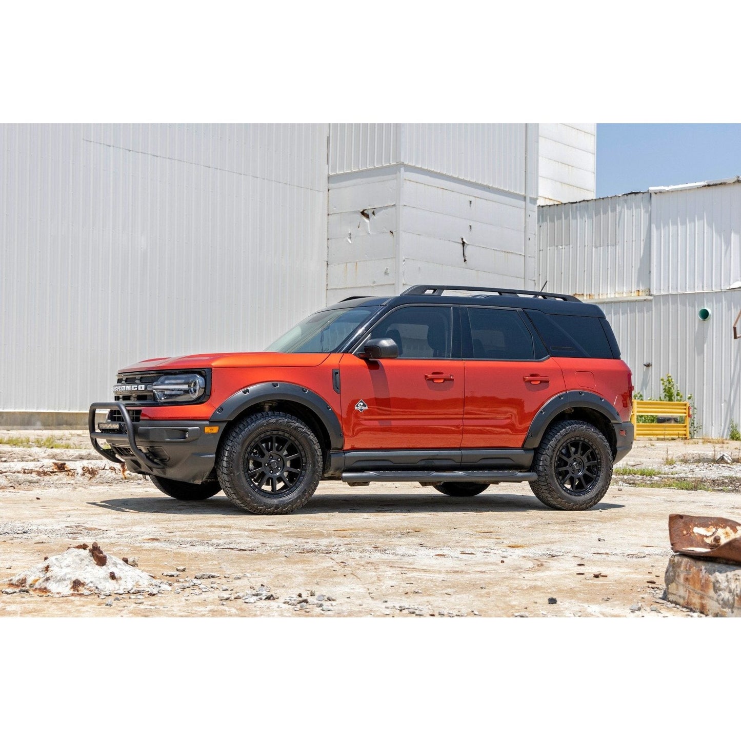 Rough Country Flat Black Pocket Fender Flares I F-F11612A