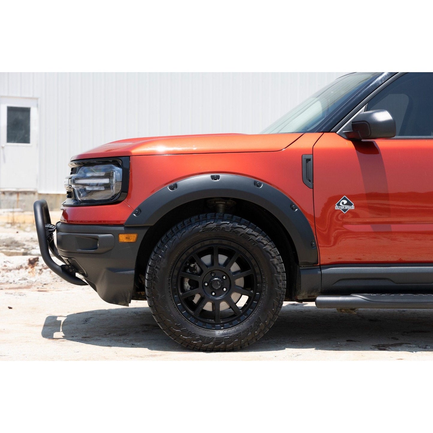 Rough Country Flat Black Pocket Fender Flares I F-F11612A