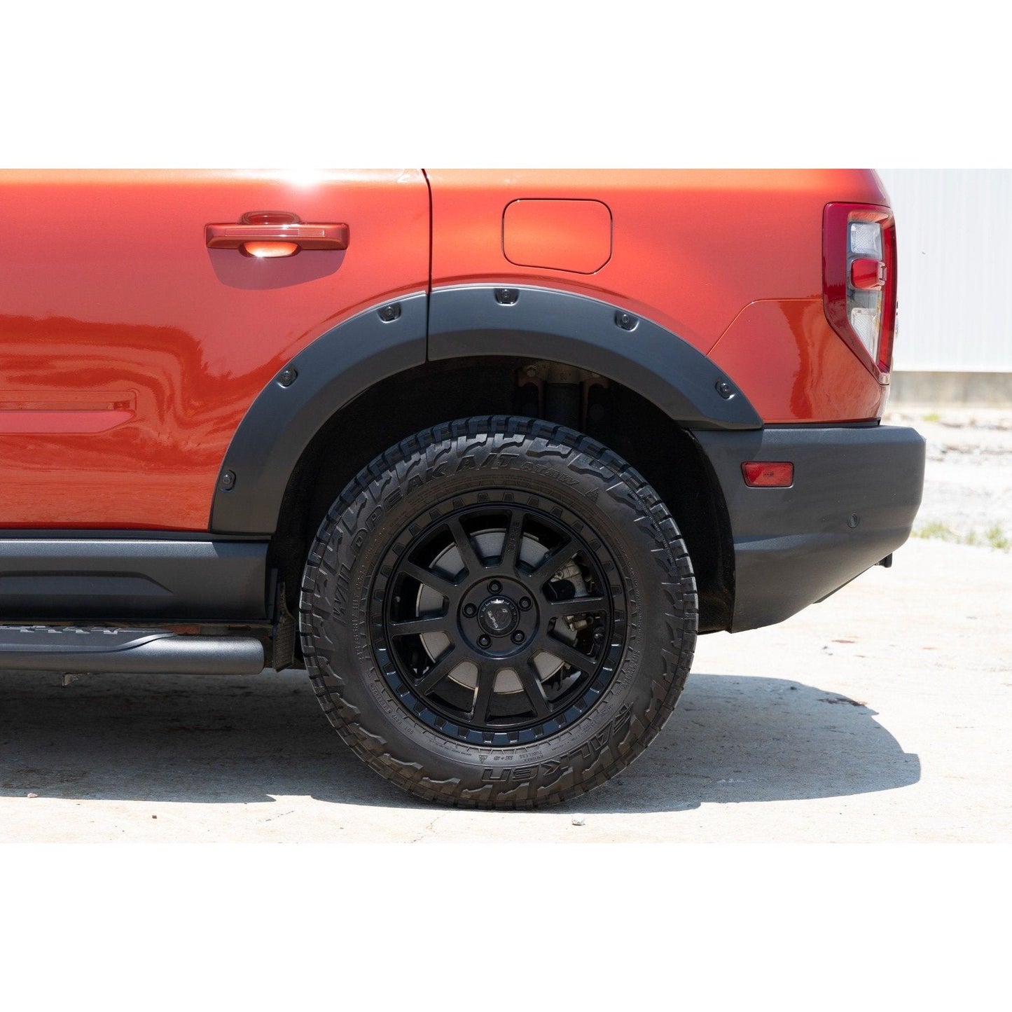 Rough Country Flat Black Pocket Fender Flares I F-F11612A