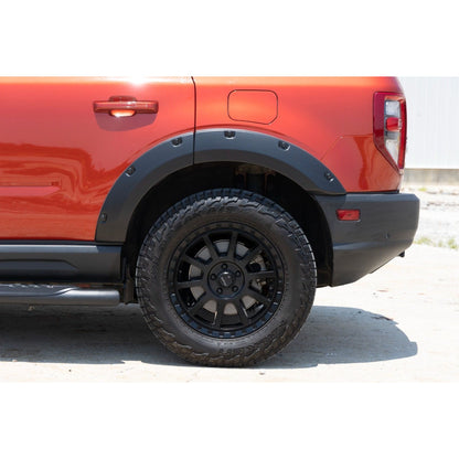 Rough Country Flat Black Pocket Fender Flares I F-F11612A