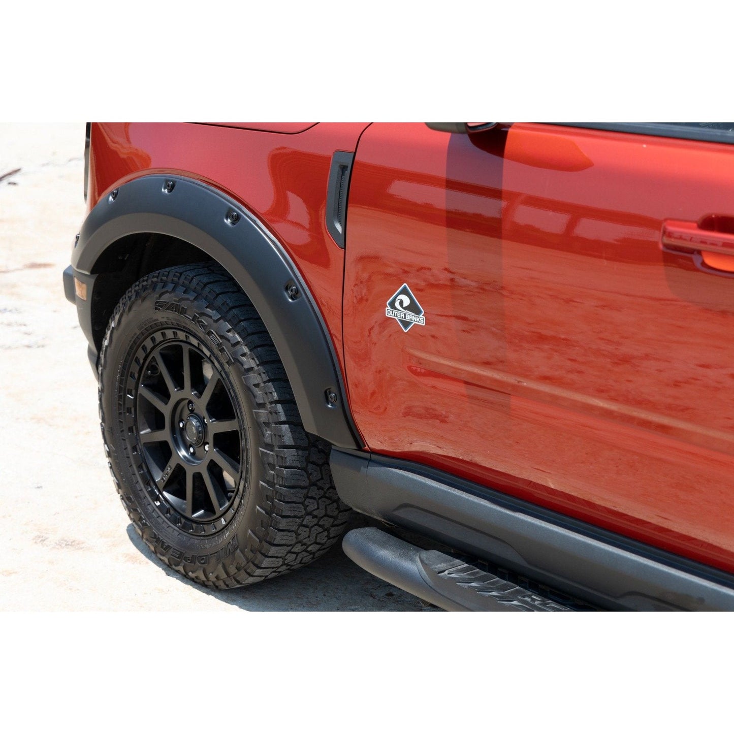 Rough Country Flat Black Pocket Fender Flares I F-F11612A