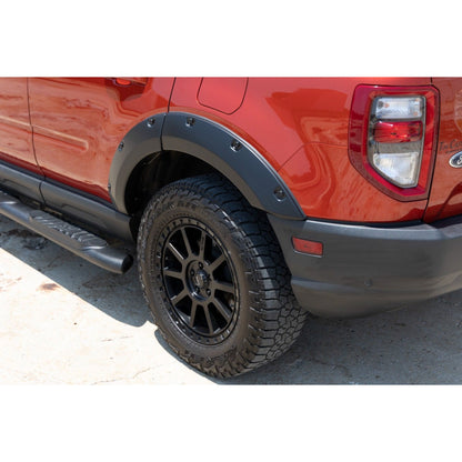 Rough Country Flat Black Pocket Fender Flares I F-F11612A