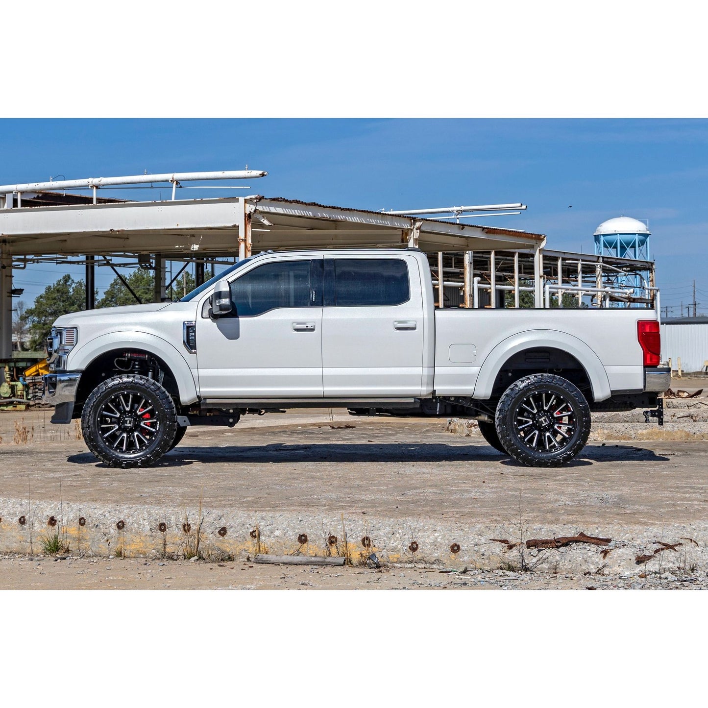 ROUGH COUNTRY Fender Flares | Sport | BN Silver Spruce | Ford F-250/F-350 Super Duty (17-22) | S-F21112-BN