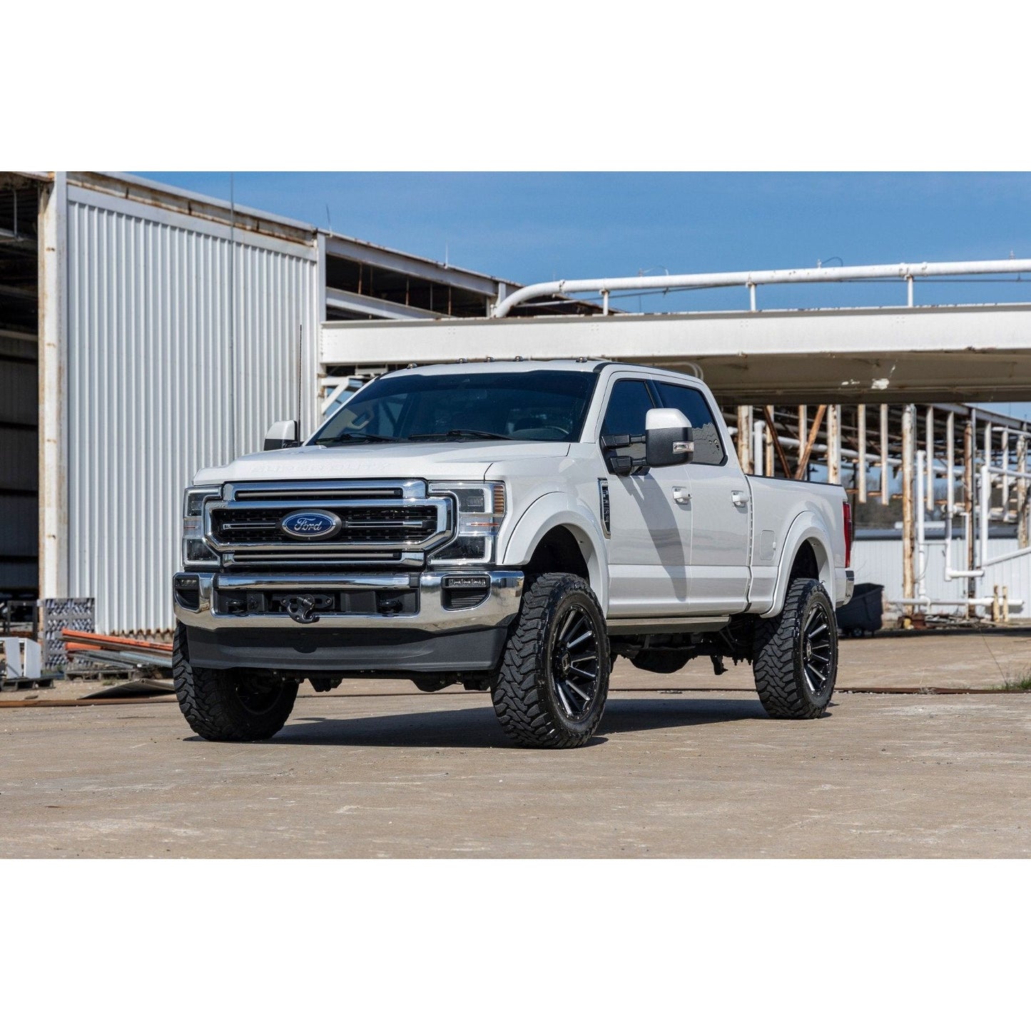 Rough Country Z1 | Oxford White Fender Flares I S-F21112-Z1