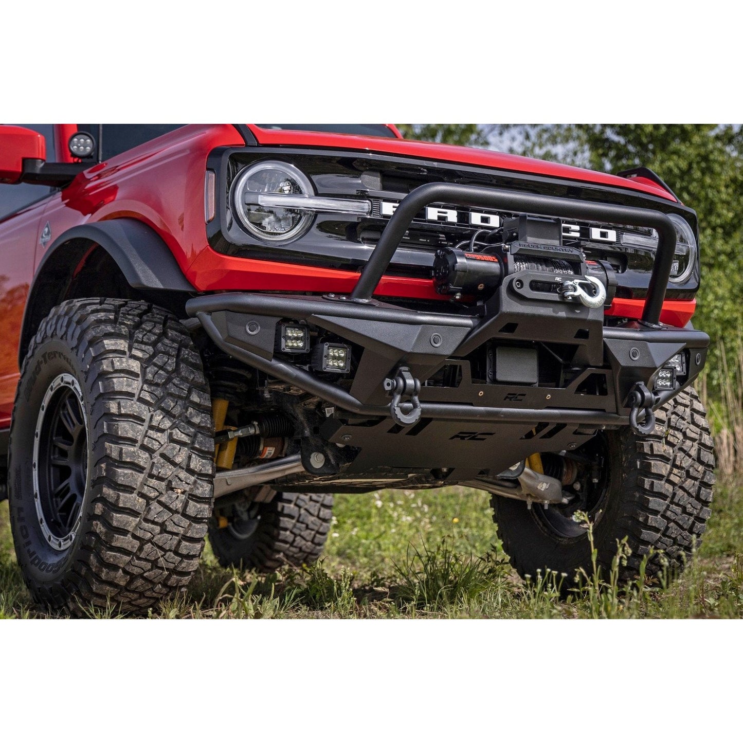 Rough Country without Winch Plate Front Bumper I 51200A