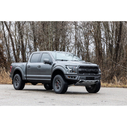 ROUGH COUNTRY Caliper Covers | Front and Rear | Red | Mech Brake | Ford Expedition/F-150/Raptor  | 71147A