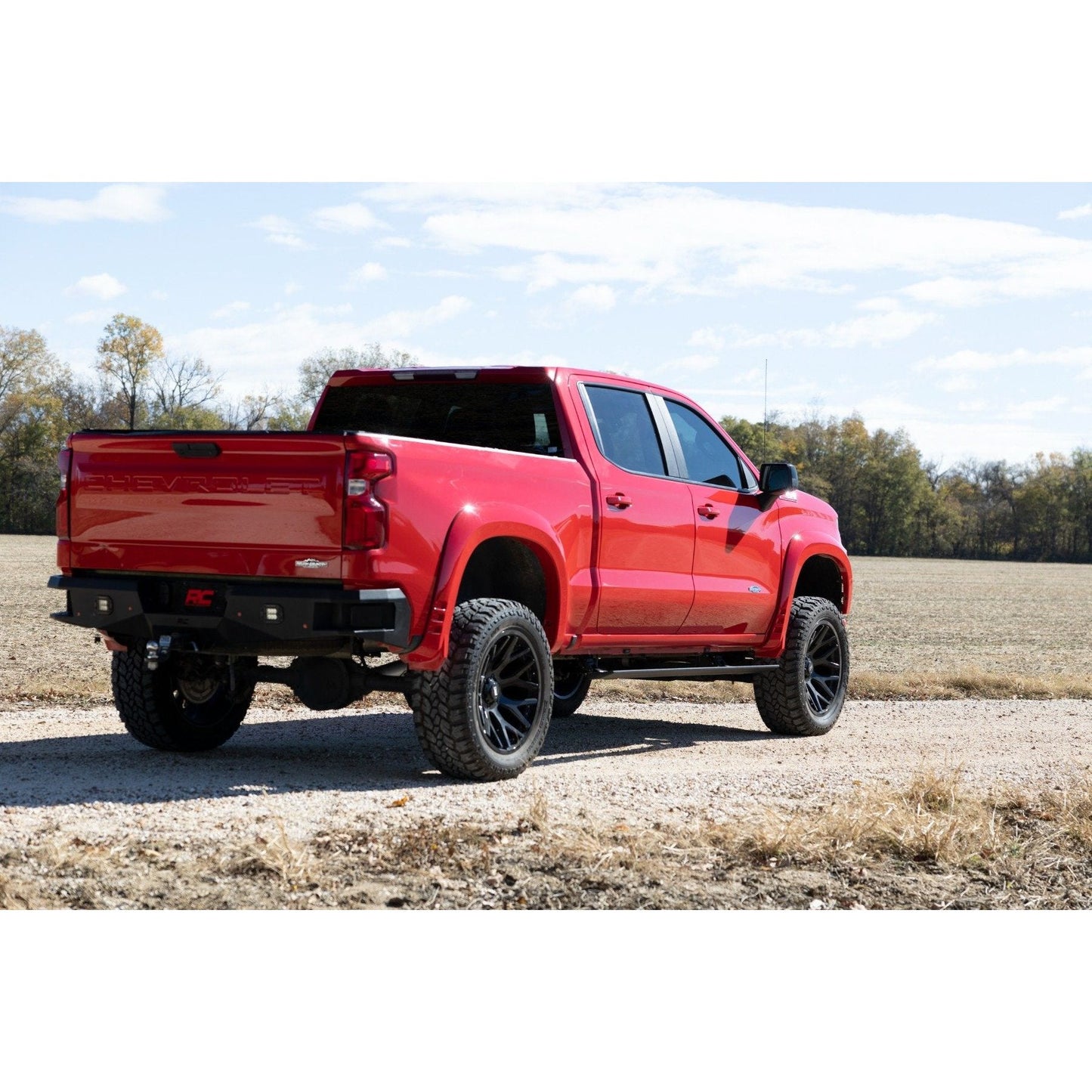 Rough Country Double Cab Power Running Boards I PSR51925