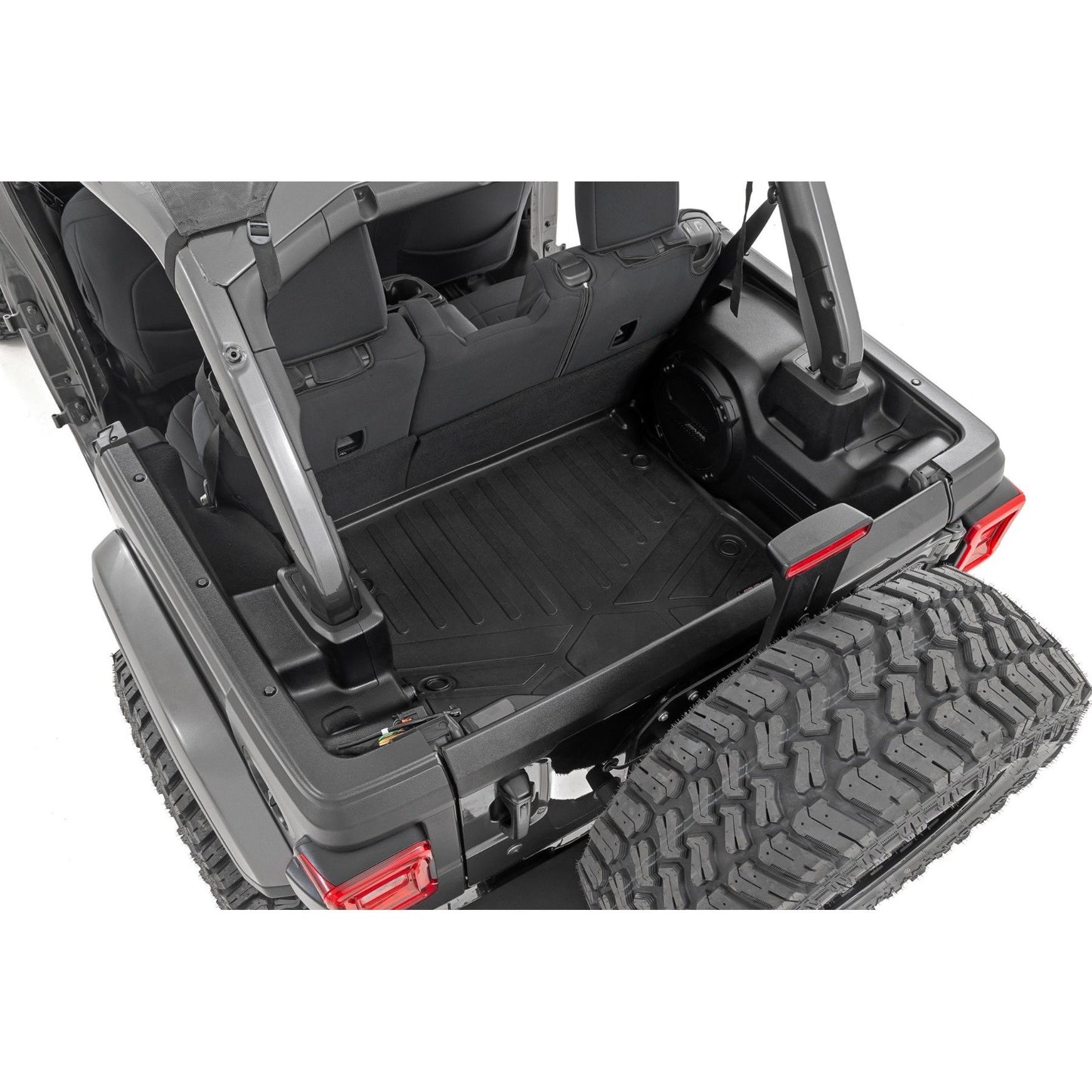 ROUGH COUNTRY Trail Cladding | Roof Mounting Plate Cover | Jeep Wrangler Unlimited (18-25) | TC13025